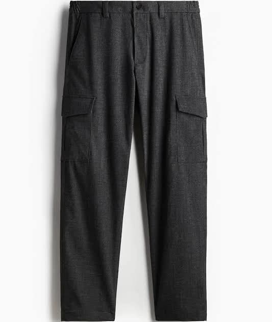 H&M Men's Regular Fit Cargo Pants