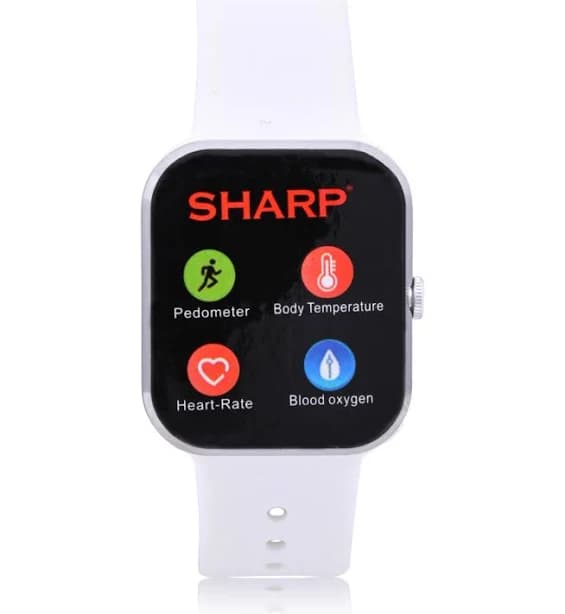 Sharp Unisex Silicone Smart Watch