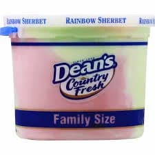 Dean's Rainbow Sherbet