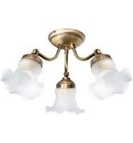 Ghidini Satin Bronze Classic Ceiling Light