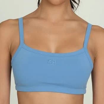 Gold Hinge Women's Capri MotionCloud Square Neck Sports Bra