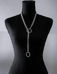 O-Ring Stainless Steel Slip Chain Necklace | Cuban Chain| Solid & Strong