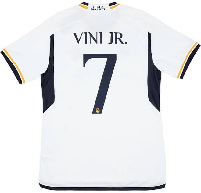 adidas Real Madrid 2023/24 Vini Jr #7 Home Shirt