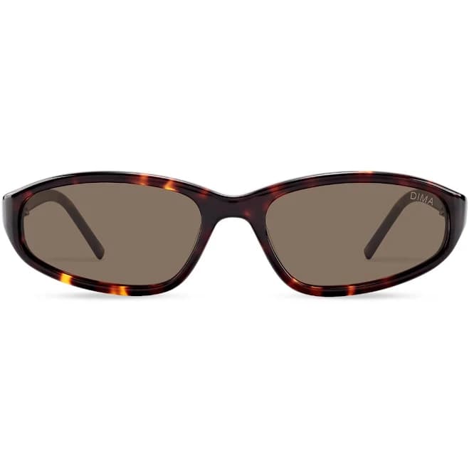 Vintage Modern Rectangular Acetate Sunglasses