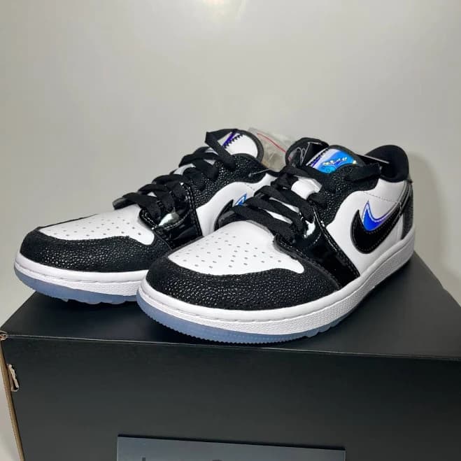 Nike Air Jordan 1 Low Golf Nrg Fz4159-100 Endless Pursuit White Black