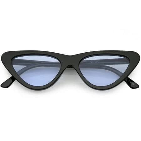 Sunglass LA Women's Small Thick Cat Eye Sunglasses