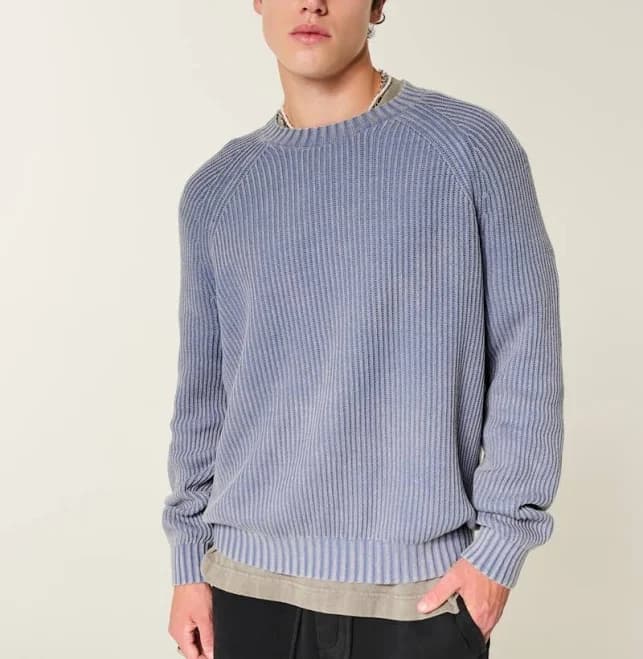 Men's Hollister Boxy Graphic Crew Sweater