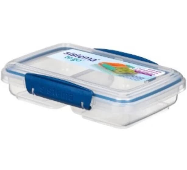Sistema 1.4 Cup Small Split to Go Food Storage Container