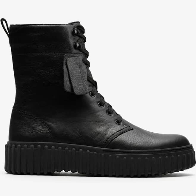 Clarks Women's Torhill Style Leather Biker Boot