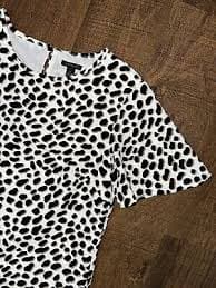 NEW! ANN TAYLOR ANIMAL PATTERN SHORT SLEEVE DRESS! 0 | eBay