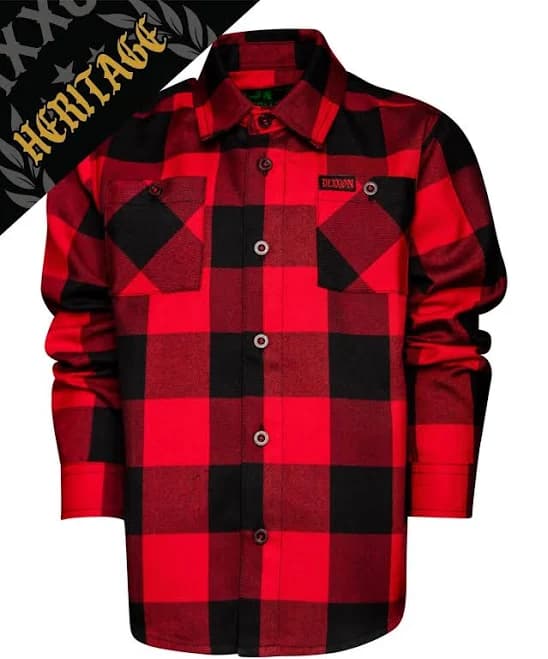 Redrum Heritage Youth Flannel