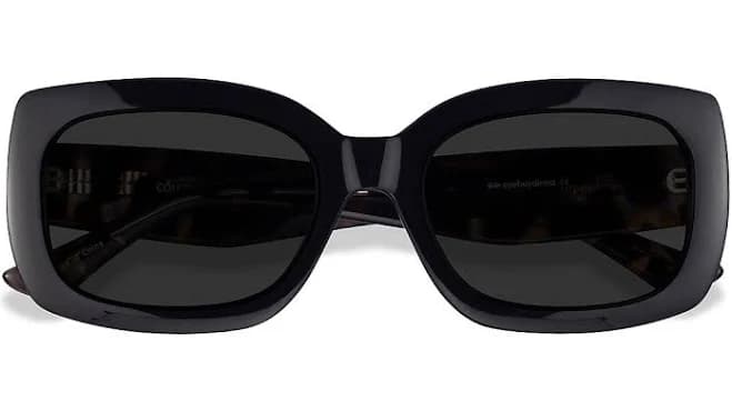 Courteney Rectangle Plastic Sunglasses