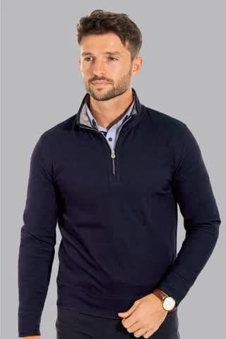 Twillory Men's Performance Quarter Zip Sweatshirt