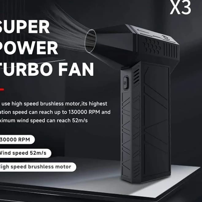 130000 RPM Turbo Blower Jet Fan