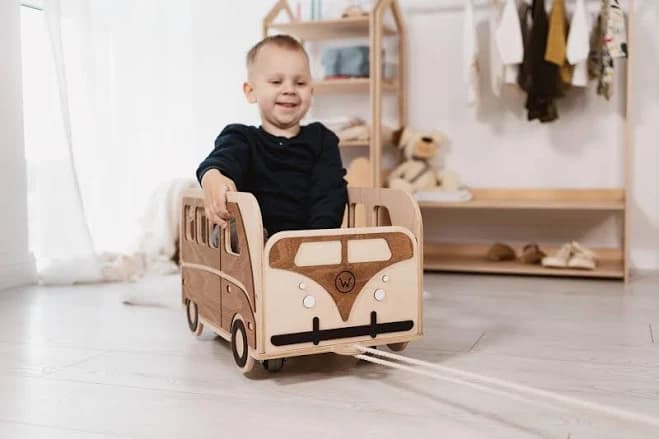 Personalized Car Shaped Storage For Kids Toys, Nursery Organization,Toddler Toy Holder, Kids Gift For Birthday | Child Baptism | Baby Shower