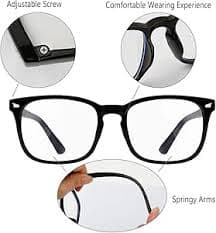 Amazon.com: lue Light Blocking Glasses, 2 Pack Blue Light Glasses Men, Blue Light Glasses For Women Computer Reading Gaming TV Phones Eyeglasses Clear Lens Bluelight Glasses Anti Eyestrain UV Glare Black+Green :