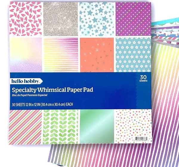 Hello Hobby 12" x 12" Specialty Craft Paper