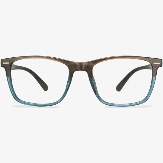 IGIOO Rectangular Clear Frame Glasses