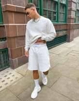 ASOS DESIGN oversized set in white | ASOS