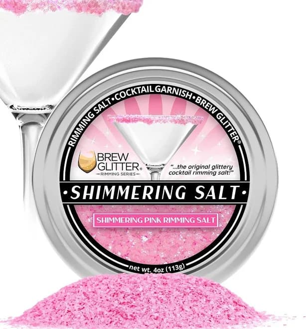 Brewglitter Bright Pink Salt Rimmer