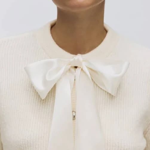 H&M Ladies Bow Cardigan