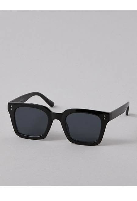 AE Men's Square Thick Frame Sunglasses