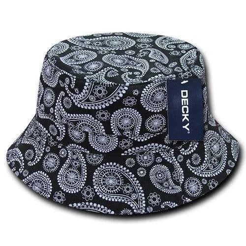 Decky Adult Paisley Bucket Hat