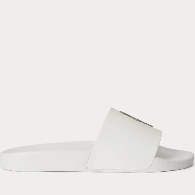 Polo Ralph Lauren Men's Beach Shop Bear Slide Sandals