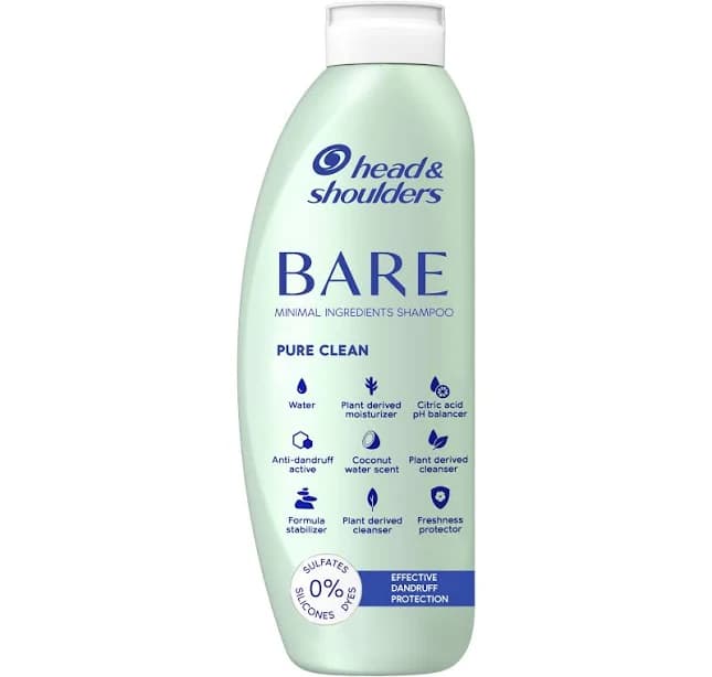 Head & Shoulders Bare Pure Clean Dandruff Shampoo