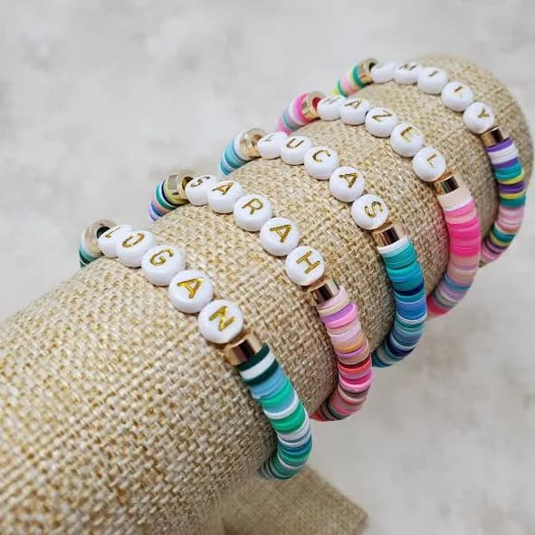 Personalized Beaded Bracelet