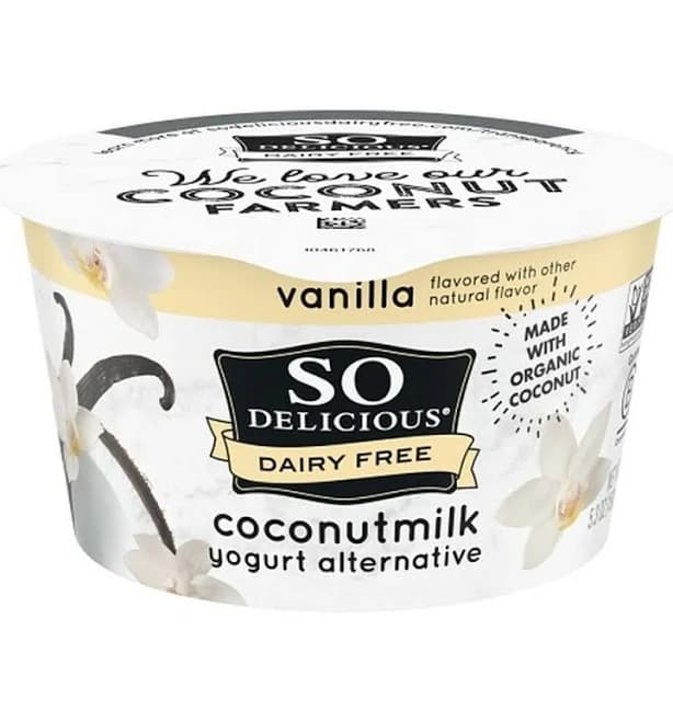 So Delicious Cultured Organic Coconut Vanilla Yogurt