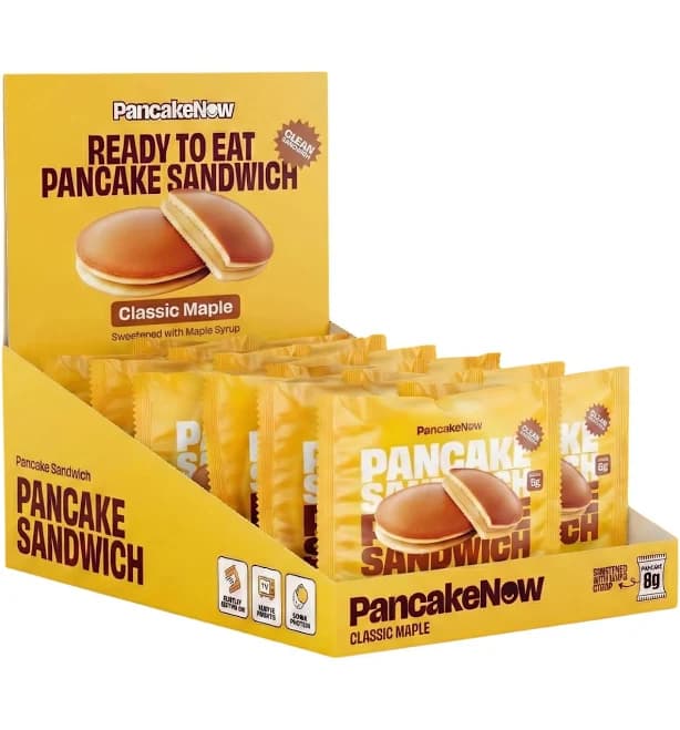Classic Maple Pancake Sandwiches