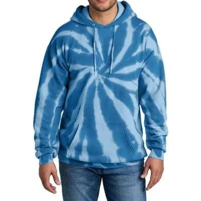 Men's Tie-Dye Fleece Pullover Sweatshirt
