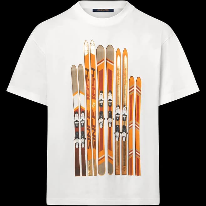 Louis Vuitton Printed Cotton T-Shirt