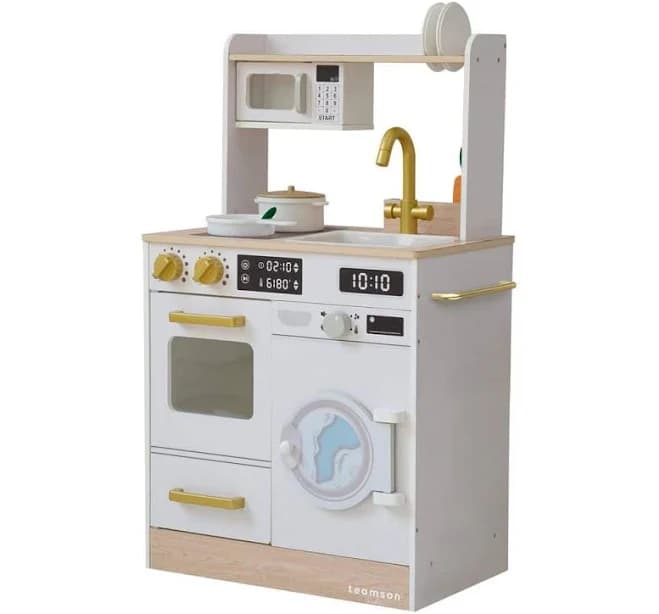 Teamson Kids Little Chef Lake Tahoe Wooden Play Kitchen