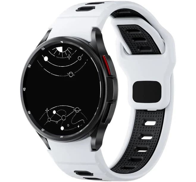 Galaxy Watch Band Lacero Silicone Sports Galaxy Band For Watch 4/4 Classic/5/5 Pro/6/6 Classic/7/FE