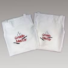 His & Hers Embroidered Apron - Griddle Master