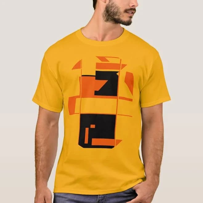 Men's Abstract Geometric T-Shirt