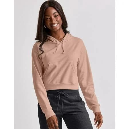 Hanes Women's French Terry Cropped Hoodie