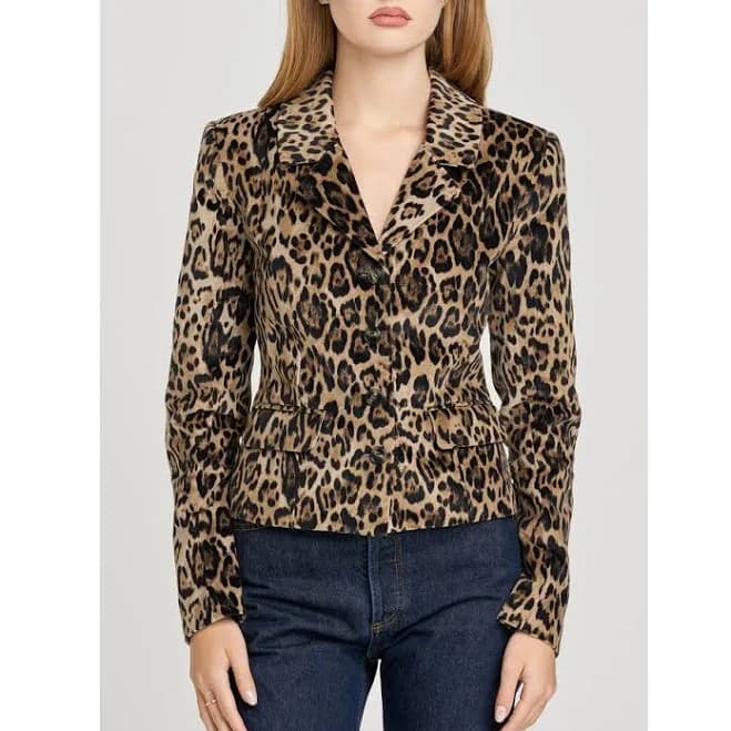 WAYF x Sara Walker Samantha Velveteen Blazer
