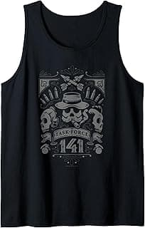 Modern Warfare 2 Task Force 141 Vintage Poster Tank Top