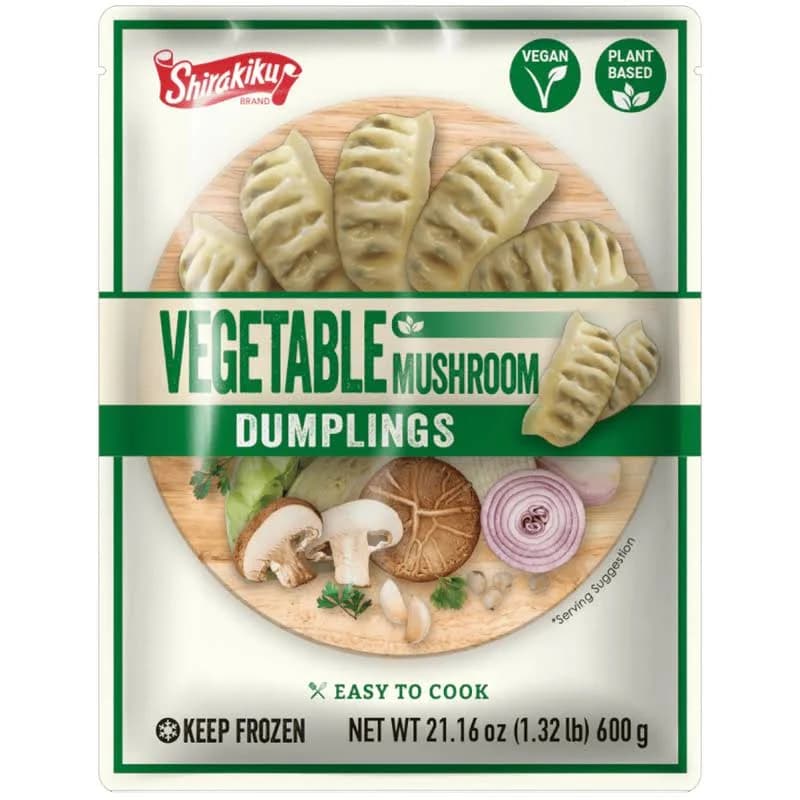 Shirakiku Vegetable Gyoza Dumplings (Mushroom)