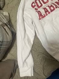 University Of South Alabama Jaguars Hoodie White Medium Used Great Condition | eBay