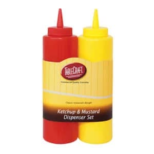 Tablecraft Nostalgia Ketchup and Mustard Dispensers