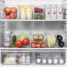 1pc plastic storage bin organization pantry - Temu
