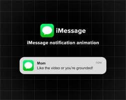 Personalized Animated Imessage Notification Button Overlay for Video Intros - Etsy