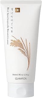 Rice Niacinamide Foam Cleanser, Hydrating & Brightening Face Wash, Alcohol-Free, with Rice Bran Water & Ferment