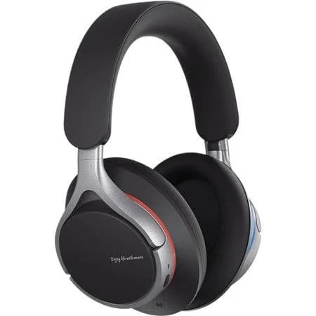 Low-frequency Over-Ear ANC Noise-Cancelling Bluetooth Headphones, Graphite Black.50-Hour Battery, Foldable, Wireless
