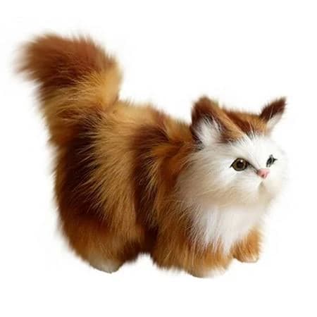 Elainilye Realistic Cat Plush Toys