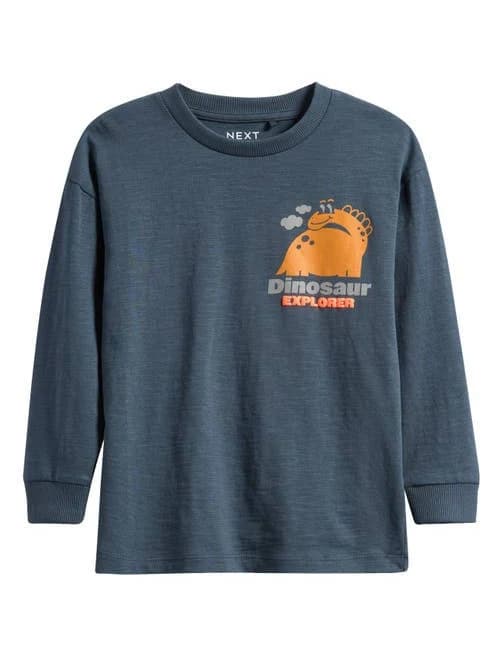 Next Kids' Dinosaur Graphic T-Shirt